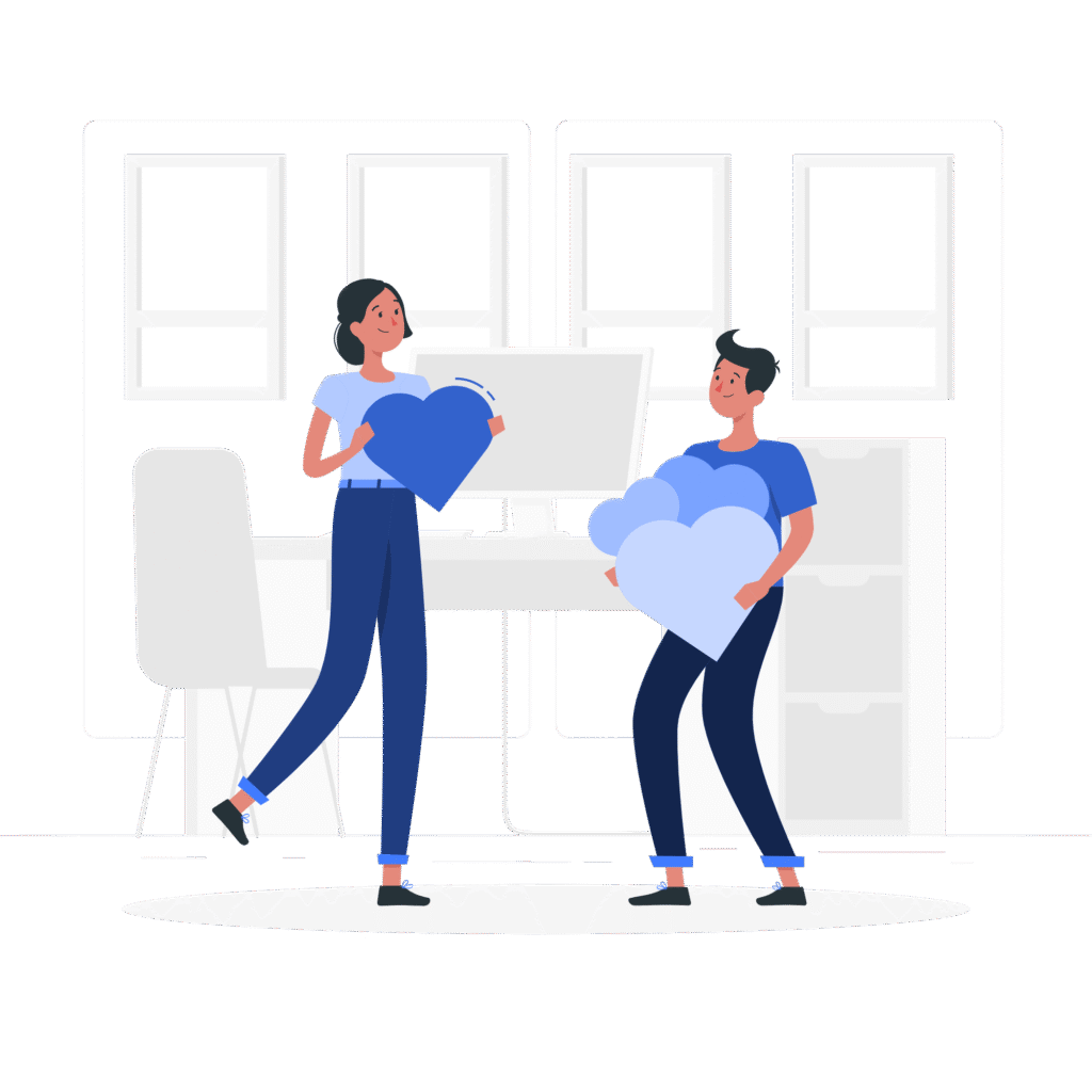 Social media illustrations by Storyset